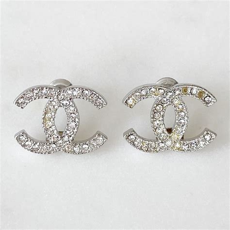 smallest chanel earrings|Chanel boutique earrings.